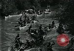 Standbild Five Mile Kanu Rennen Guernewood California USA, 1929, aus Sekunde 35 historischem Filmmaterial Videoclip 65675035083