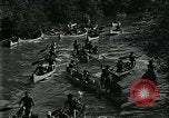 Standbild Five Mile Kanu Rennen Guernewood California USA, 1929, aus Sekunde 37 historischem Filmmaterial Videoclip 65675035083