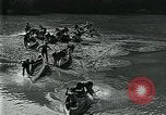 Standbild Five Mile Kanu Rennen Guernewood California USA, 1929, aus Sekunde 45 historischem Filmmaterial Videoclip 65675035083