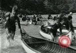 Standbild Five Mile Kanu Rennen Guernewood California USA, 1929, aus Sekunde 59 historischem Filmmaterial Videoclip 65675035083