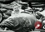 Image femme poisson taxidermiste Avalon California USA, 1930, de la seconde 48 séquences d'archives historiques vidéo 65675035089