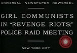 Immagine di I comunisti New York City USA, 1930, secondo 6 filmato di repertorio 65675035094
