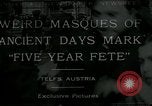 Immagine di Masques Telfs Austria, 1930, secondo 1 filmato di repertorio 65675035095