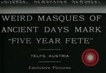 Immagine di Masques Telfs Austria, 1930, secondo 5 filmato di repertorio 65675035095