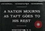 Immagine di Funebre per il presidente William Howard Taft Washington DC USA, 1930, secondo 1 filmato di repertorio 65675035096