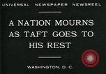 Immagine di Funebre per il presidente William Howard Taft Washington DC USA, 1930, secondo 3 filmato di repertorio 65675035096