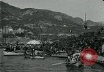 Image mer Bataille de fleurs Villefranche France, 1930, de la seconde 17 séquences d'archives historiques vidéo 65675035097