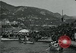 Image mer Bataille de fleurs Villefranche France, 1930, de la seconde 18 séquences d'archives historiques vidéo 65675035097