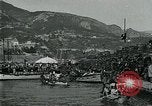 Image mer Bataille de fleurs Villefranche France, 1930, de la seconde 19 séquences d'archives historiques vidéo 65675035097