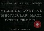 Image dock Feu New Orleans Louisiana USA, 1930, de la seconde 1 séquences d'archives historiques vidéo 65675035098