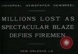 Image dock Feu New Orleans Louisiana USA, 1930, de la seconde 9 séquences d'archives historiques vidéo 65675035098