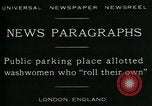 Standbild Frauen Wäsche waschen London England, 1930, aus Sekunde 5 historischem Filmmaterial Videoclip 65675035100