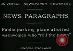 Standbild Frauen Wäsche waschen London England, 1930, aus Sekunde 9 historischem Filmmaterial Videoclip 65675035100