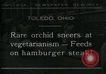 Standbild fleischfressende Cobra Lilien Toledo Ohio USA, 1930, aus Sekunde 1 historischem Filmmaterial Videoclip 65675035101