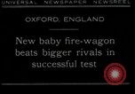 Standbild Feuerwehrleute Oxford England Vereinigtes Königreich, 1930, aus Sekunde 4 historischem Filmmaterial Videoclip 65675035102