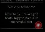 Standbild Feuerwehrleute Oxford England Vereinigtes Königreich, 1930, aus Sekunde 8 historischem Filmmaterial Videoclip 65675035102