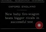 Standbild Feuerwehrleute Oxford England Vereinigtes Königreich, 1930, aus Sekunde 9 historischem Filmmaterial Videoclip 65675035102