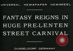 Standbild deutsche Volk Düsseldorf Deutschland, 1930, aus Sekunde 9 historischem Filmmaterial Videoclip 65675035103