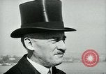 Standbild Stimson bietet London Naval Vertrag New York City USA, 1930, aus Sekunde 36 historischem Filmmaterial Videoclip 65675035106