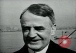 Standbild Stimson bietet London Naval Vertrag New York City USA, 1930, aus Sekunde 46 historischem Filmmaterial Videoclip 65675035106
