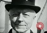 Standbild Stimson bietet London Naval Vertrag New York City USA, 1930, aus Sekunde 54 historischem Filmmaterial Videoclip 65675035106