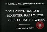 Standbild Schule Kinder New York City USA, 1930, aus Sekunde 6 historischem Filmmaterial Videoclip 65675035108
