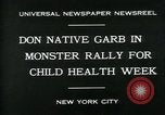 Standbild Schule Kinder New York City USA, 1930, aus Sekunde 7 historischem Filmmaterial Videoclip 65675035108