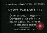 Standbild Olympischen Aspiranten Los Angeles California USA, 1930, aus Sekunde 14 historischem Filmmaterial Videoclip 65675035109