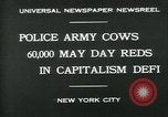 Standbild Pro-sozialistischen Mai 1930 Parade in New York New York City USA, 1930, aus Sekunde 4 historischem Filmmaterial Videoclip 65675035113