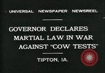 Standbild amerikanische Truppen Tipton Iowa USA, 1931, aus Sekunde 4 historischem Filmmaterial Videoclip 65675035117