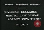 Standbild amerikanische Truppen Tipton Iowa USA, 1931, aus Sekunde 6 historischem Filmmaterial Videoclip 65675035117