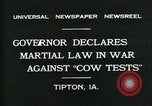 Standbild amerikanische Truppen Tipton Iowa USA, 1931, aus Sekunde 7 historischem Filmmaterial Videoclip 65675035117