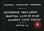 Standbild amerikanische Truppen Tipton Iowa USA, 1931, aus Sekunde 11 historischem Filmmaterial Videoclip 65675035117