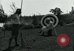 Image of archer Beverly Hills California USA, 1931, second 17 stock footage video 65675035118