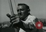 Image of archer Beverly Hills California USA, 1931, second 21 stock footage video 65675035118