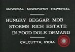 Image of beggars Calcutta India, 1931, second 5 stock footage video 65675035120