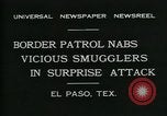Standbild Border Patrol El Paso Texas USA, 1931, aus Sekunde 7 historischem Filmmaterial Videoclip 65675035122