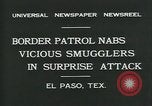 Standbild Border Patrol El Paso Texas USA, 1931, aus Sekunde 8 historischem Filmmaterial Videoclip 65675035122
