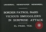 Standbild Border Patrol El Paso Texas USA, 1931, aus Sekunde 9 historischem Filmmaterial Videoclip 65675035122