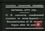 Standbild amerikanische Schiffe National City California USA, 1931, aus Sekunde 6 historischem Filmmaterial Videoclip 65675035124