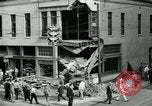 Image of damage from car hitting a building Dallas Texas USA, 1931, second 11 stock footage video 65675035127