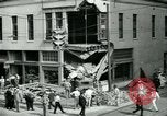 Image of damage from car hitting a building Dallas Texas USA, 1931, second 12 stock footage video 65675035127