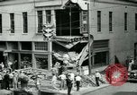 Image of damage from car hitting a building Dallas Texas USA, 1931, second 14 stock footage video 65675035127