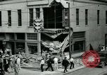 Image of damage from car hitting a building Dallas Texas USA, 1931, second 17 stock footage video 65675035127