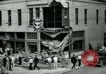 Image of damage from car hitting a building Dallas Texas USA, 1931, second 18 stock footage video 65675035127