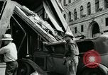 Image of damage from car hitting a building Dallas Texas USA, 1931, second 43 stock footage video 65675035127