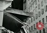 Image of damage from car hitting a building Dallas Texas USA, 1931, second 47 stock footage video 65675035127
