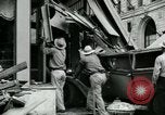Image of damage from car hitting a building Dallas Texas USA, 1931, second 50 stock footage video 65675035127