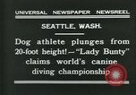 Image of dog athlete Seattle Washington USA, 1931, second 4 stock footage video 65675035128