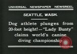 Image of dog athlete Seattle Washington USA, 1931, second 5 stock footage video 65675035128